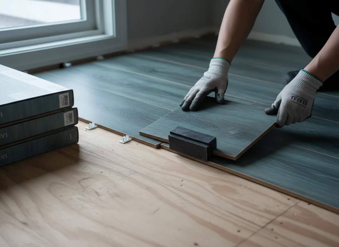 Luxury Vinyl Plank Installation company in Bryant, IA